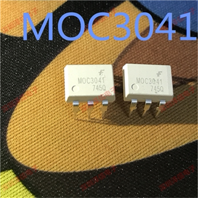MOC3041M DIP6 MOC3041 3041M 光耦合器 可控硅驱动器 fa票
