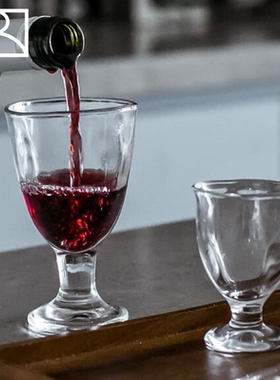 日本ADERIA石冢硝子Tebineri高脚玻璃杯葡萄白酒杯烈酒咖啡甜品杯