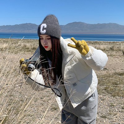 短款宽松棉服小个子面包服