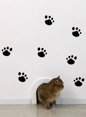 猫爪印狗爪印划痕破洞遮盖
