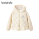 童装 premium巴拉巴拉女童羽绒服中大童鹅绒外套儿童上衣冬装 新款