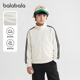 潮 童装 巴拉巴拉男童外套儿童棒球服上衣大童立领衣服2026春装 新款