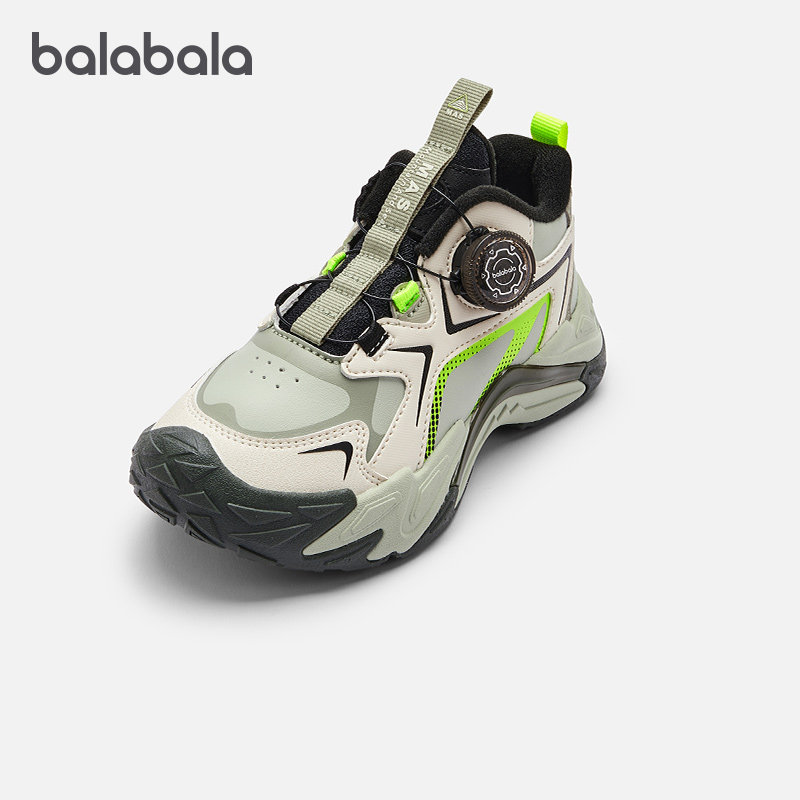 巴拉巴拉童鞋儿童运动鞋男童防滑舒适户外鞋秋冬旋钮扣鞋子小童潮,童鞋/婴儿鞋/亲子鞋,运动鞋,淘宝优惠券,粉丝福利购,淘宝优惠卷