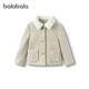 童装 premium巴拉巴拉女童外套儿童小香风毛呢大衣复古短款 冬新款