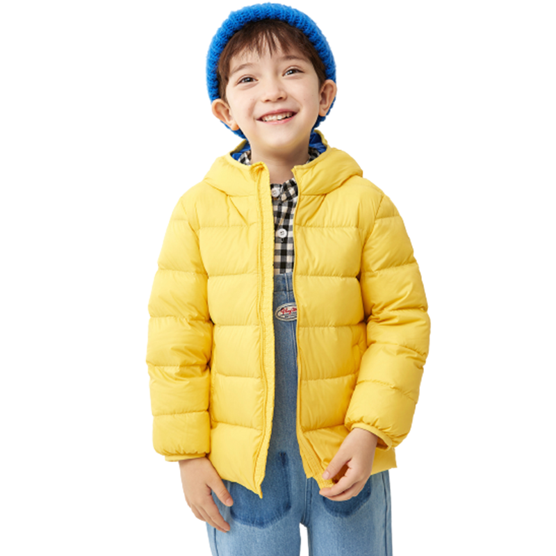 巴拉巴拉男童羽绒服连帽外套冬装