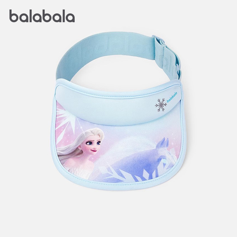 迪士尼IP巴拉巴拉儿童帽子女童防晒遮阳帽小童空顶帽2025夏季新款