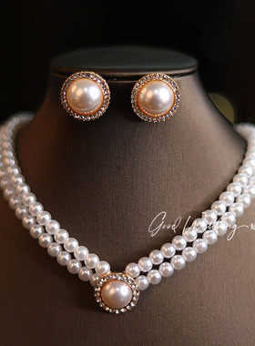 新款选项水钻锁骨链婚纱礼服配饰