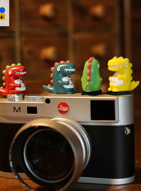 N+PARK 恐龙创意相机热靴盖佳能尼康索尼等装饰配件