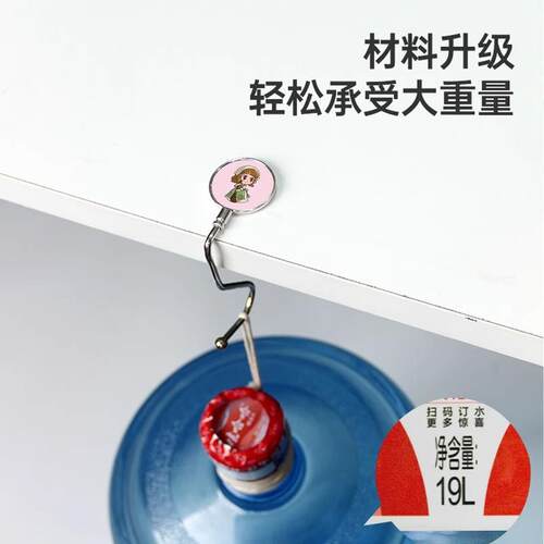 小学生书包挂钩挂课桌边桌面可拆移动包A0119器办公挂包勾s桌型卸