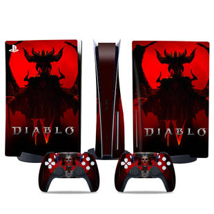 PS5游戏主机贴纸暗黑破坏神4痛贴ps5贴膜不留胶痛贴配件Diablo IV