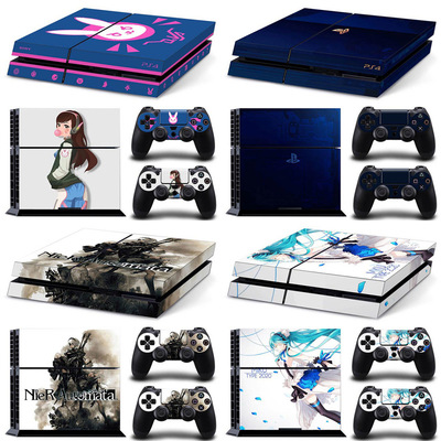 PS4游戏机贴纸 卡通贴纸 彩膜 彩贴