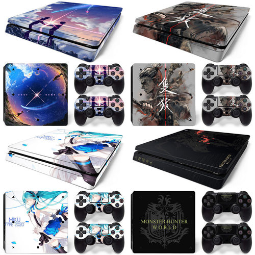 PS4 Slim 游戏机全身贴纸  只狼 SEKIRO SHADOWS DIE TWICE
