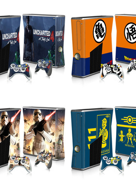 xbox360 slim游戏机全身贴纸 使命召唤黑色行动OPS 2 3 4 Skin