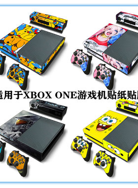 XBOXONE贴纸卡丘光环美女