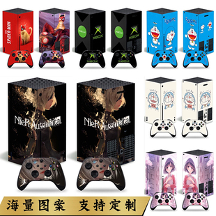 series游戏定制 xboxseriesx贴纸贴膜微软游戏机XSX痛贴动漫xbox