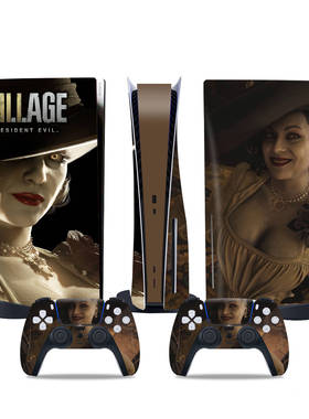 PS5贴纸 数字版光驱版 主机贴纸彩膜VILLAGE: RESIDENT EVIL