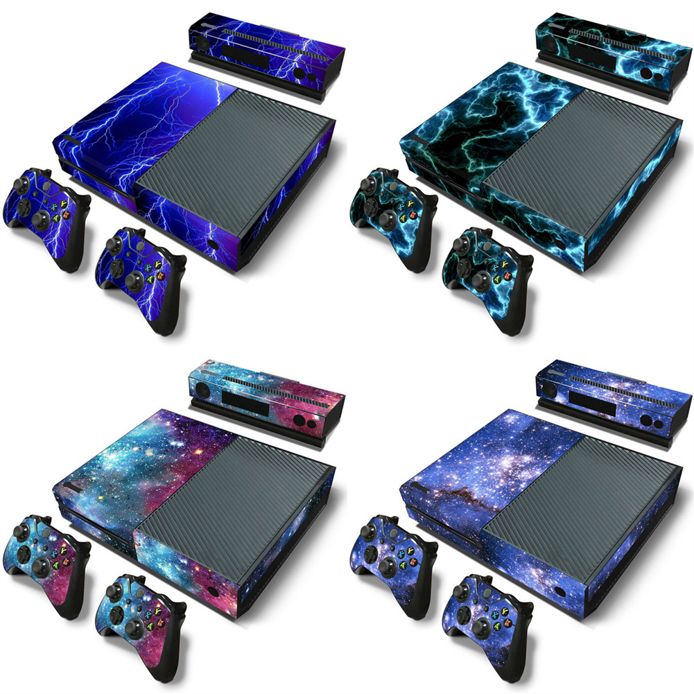 xbox one主机贴纸痛机贴XBOXONE贴纸贴膜星空starry sky sticker