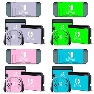 保护贴 任天堂 NS贴膜 Switch痛机贴 纯色游戏机贴纸 防刮痛贴
