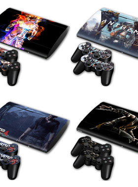 ps3 super slim 4000 skin游戏机机身贴纸 贴膜 ANTHEM英雄保护膜