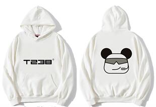 T238文化衫卫衣战队服团队服套头连帽宽松薄绒秋冬季长袖男女同款