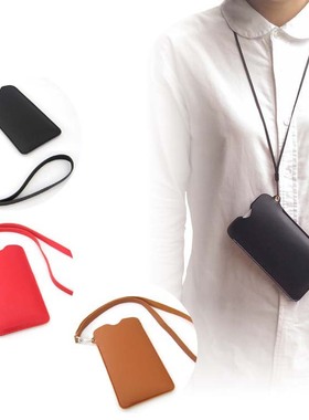 苹果iPhone1432mini11proXSMAX6S78plusSE挂脖保护皮套壳手机包袋