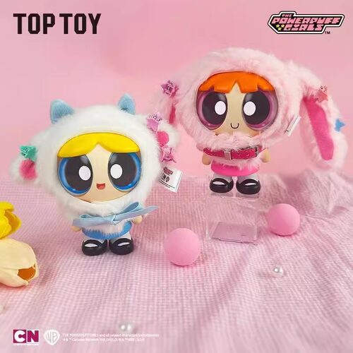 正版TOPTOY飞天小女警斗篷盲盒