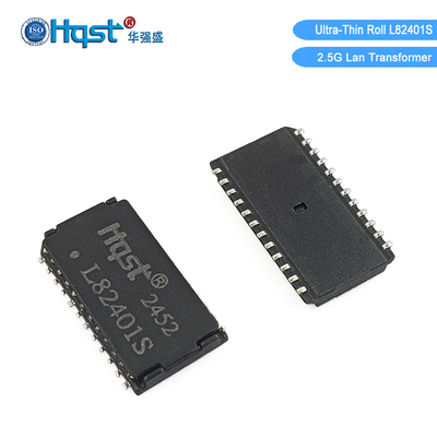L82401S超薄2mm贴片2.5G万兆以太网网络模块隔离滤波脉冲变压器