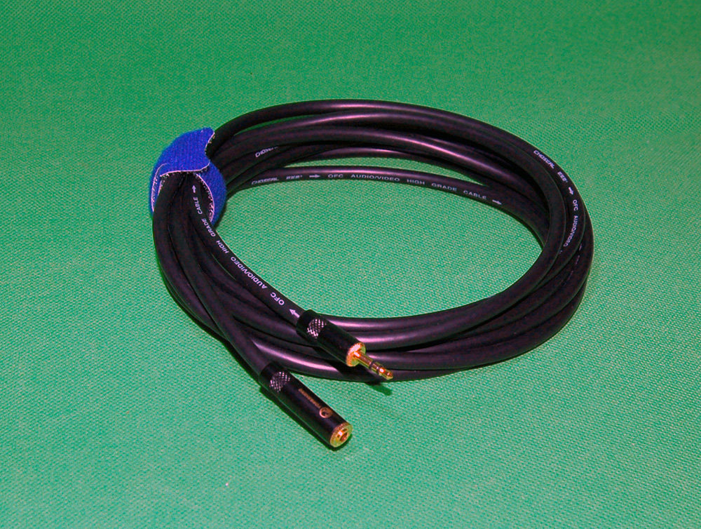 适用 hd1000c MC1500 mc2500摄像机麦克风话筒延长线5米