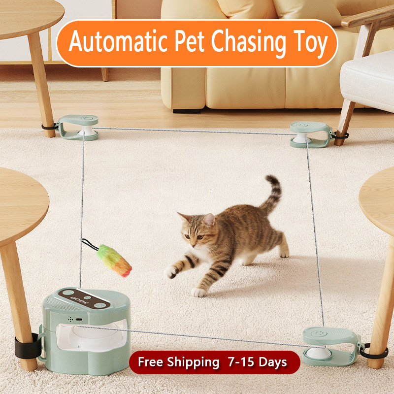 Automatic cat & dog chasing toy Interactive Smart Pet toy