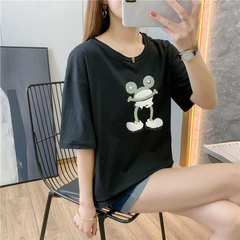 白色純棉短袖t恤女9個色新款夏季體恤網紅ins超火上衣