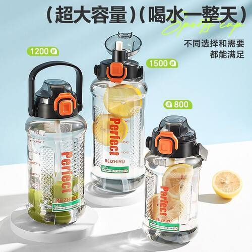 杯之语超强防漏吸管包邮运动壶