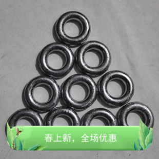 傲湖珠算新款珠坠空心通心海竿抛竿戒指铅坠圆型铅浮钓钓鱼配件