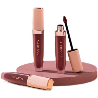 俏美人显白不易脱妆脸颊两用唇泥