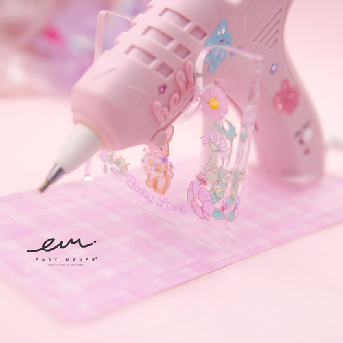 儿童铜嘴细嘴胶枪手工发夹工具