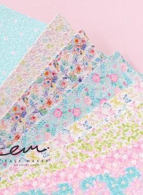 easymaker闪布手工Diy制作材料Ins蝴蝶结发饰Ig头饰宝宝儿童发夹