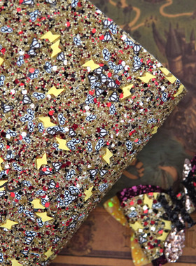 easymaker瑕疵特价魔法闪布手工DIY发夹制作材料INS蝴蝶结IG宝宝1