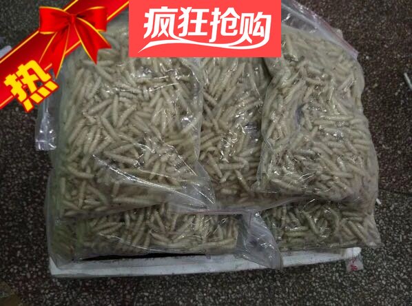 冻品、冰冻竹虫冷冻竹虫一包带冰1000克多冰油炸烧烤云南特产
