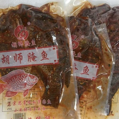 胡师腌鱼烧烤罗非鱼云南特色商用罗非鱼傣味香辣五香罗非鱼400克