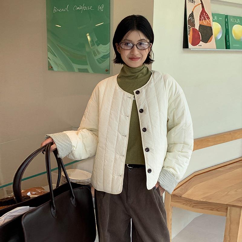 MOXI十三行女装2025冬季新款棉服外套女韩系高级感短款棉袄棉衣女