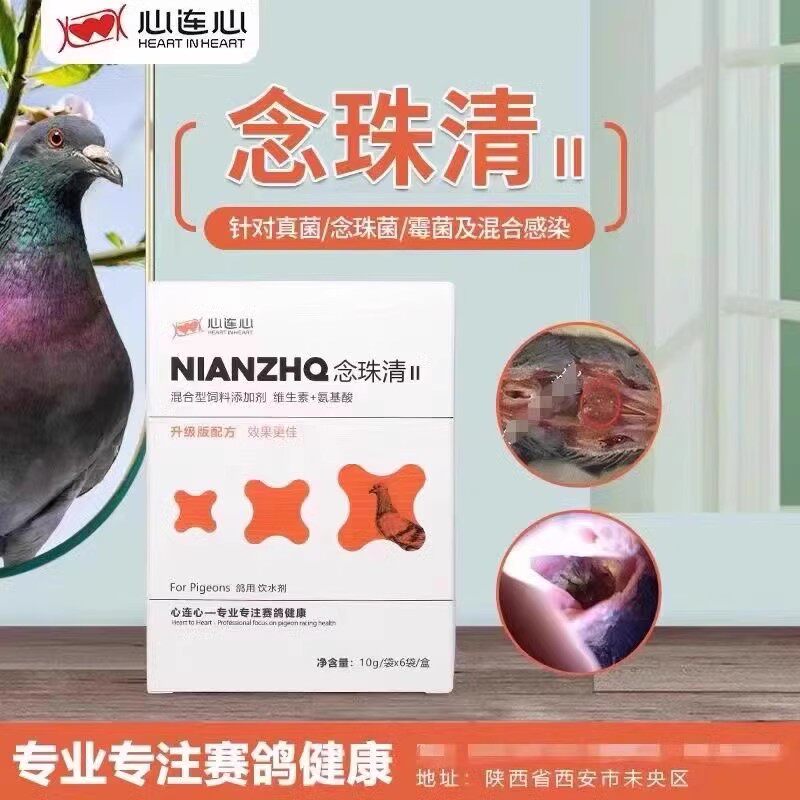 心连心念珠清10克*6袋/鸽子药/霉菌口黄念珠菌净心连心念霉清