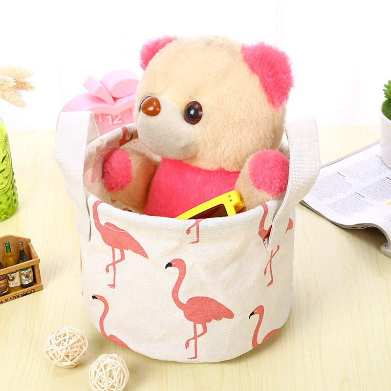 desktop Simplicity storage box portable Fabric art Storage basket Finishing basket fresh Cotton and hemp Debris Storage Storage basketsin the Storage consolidation , Home Storage appliances , Storage Basket , Laundry basket  category - from Buy2taobao.com to provide professional Taobao agent buy service