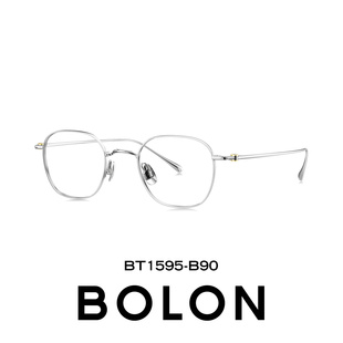 暴龙近视眼镜休闲复古小框银框镜架男金丝可配度数镜框女BT1595