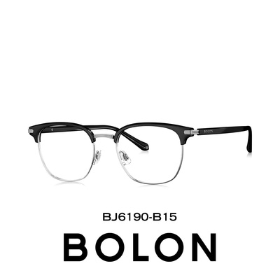 暴龙近视眼镜框眉线框镜架商务男