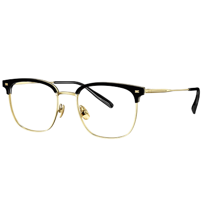 暴龙近视眼镜轻盈眉毛架可配镜框