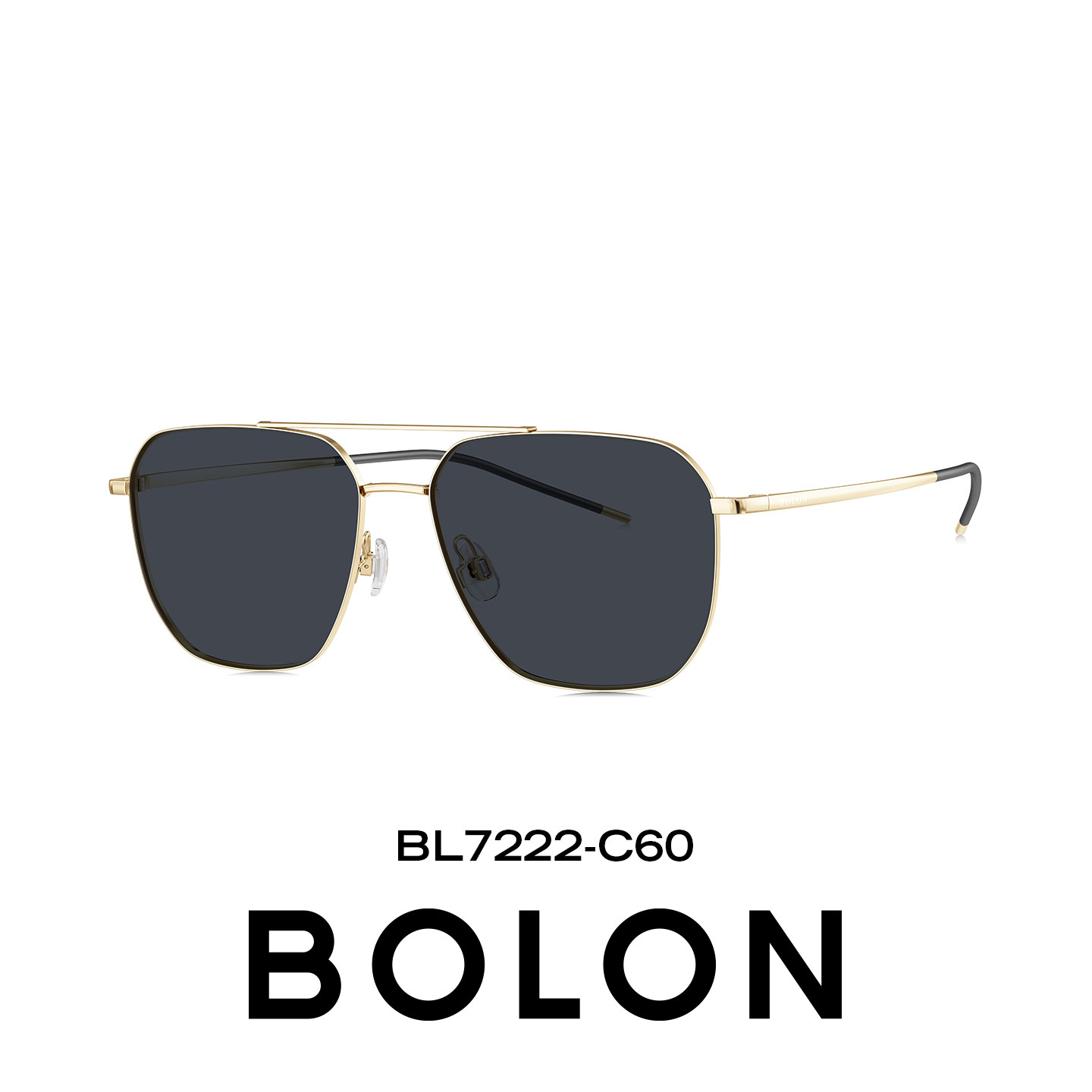 BOLON暴龙眼镜26新品时尚飞行员框复古驾驶防晒墨镜太阳镜BL7222