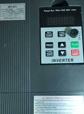 可维修AT1-1500S，1.5kw变频器220V一只，成色漂