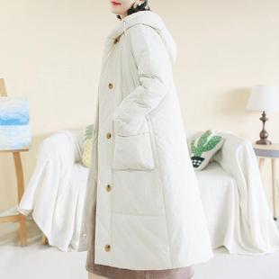 胖妹妹2025冬装欧派大口袋外套 大码连帽长款休