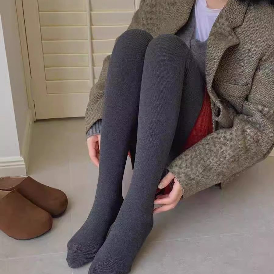 正版6160秋冬新款高腰显瘦螺纹打底裤女外穿加绒加厚保暖连脚裤袜,女士内衣/男士内衣/家居服,连裤袜/打底袜,淘宝优惠券,粉丝福利购,淘宝优惠卷