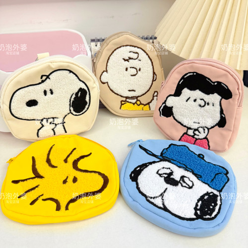 卡通耳机包小黄鸟查理小物收纳包
