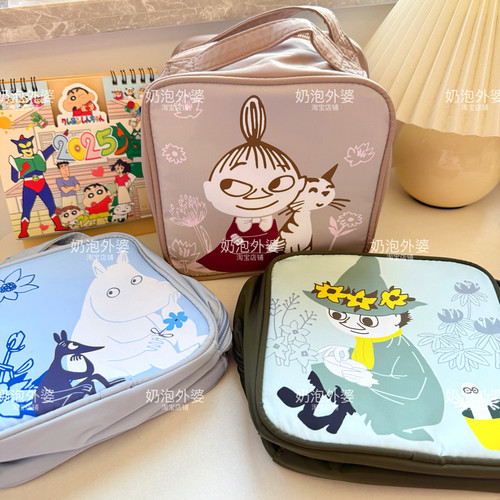 日系卡通可爱手提化妆包